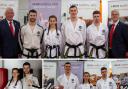 Red letter day for martial arts club as duo gain first-degree black belts