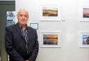 Malcolm Briggs at a past photography exhibition at The Bank