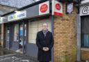 Paul O'Kane MSP pictured outside the Main Street branch in January