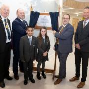 The official opening of Maidenhill Primary was a cause for celebration