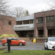 The council HQ in Giffnock