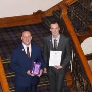 Ross Nelson and Stuart McLellan received the Queen's Award for Voluntary Service in 2018 after setting up the Neilston and Uplawmoor Community First Responders