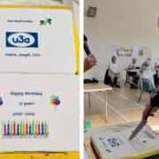The 15th birthday celebrations took place following a brief AGM