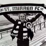 Tributes have been paid to former a St Mirren striker who has died