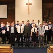 Members of Boy's Brigade honoured at special event in Barrhead