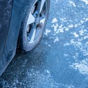 Black ice or clear ice can be especially dangerous for drivers in the winter.