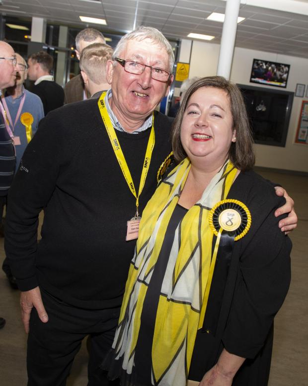 Barrhead News: Ms Oswald’s dad Ed has been a major influence on her political career
