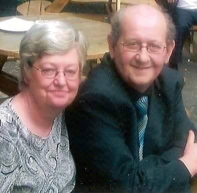 Barrhead News: Jim with his wife, Mary