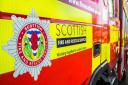 The Scottish Fire and Rescue Service dealt with a blaze in the grounds of an East Renfrewshire school