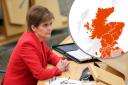'Covid calculator' map predicts almost all Scotland still 'hotspot' by Level 0 move