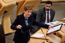 Nicola Sturgeon updated MSPs on the Covid situation in Scotland