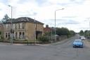 The junction of Glasgow Road and Hawkhead Road in Paisley