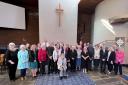 Elders and invited guests are pictured at St Andrew’s Parish Church, in Barrhead.                                                                                  Photo: Rhys Jackson