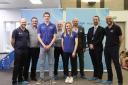 Efforts to promote safe swimming are being backed by sports stars Duncan Scott and Toni Shaw, along with staff from Scottish Swimming, Scottish Water and East Renfrewshire Council