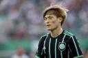 Kyogo Furuhashi shows class in RB Leipzig vs Celtic injury gesture