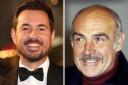 Martin Compston told a story of when he had been at a meal with Sean Connery
