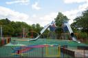 Play park in Cowan Park, Barrhead