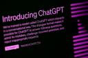 The Chat GPT website (PA)
