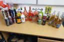 A massive haul of booze seized during a police crackdown on youth disorder in the area last year
