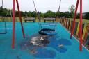 Vandals set fire to swing in play park in East Renfrewshire
