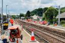 New images reveal progress on Barrhead to Glasgow rail works as line set to reopen