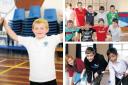 When our photographer snapped pupils taking part in Active Schools fun