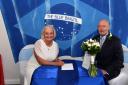The wedding of Lisa Jayne Dunderdale and Jon Turner at Cowdenbeath FC's Central Park.