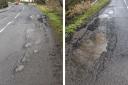 Demand for action over potholes and ‘sinking’ roads