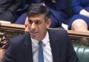 Prime Minister Rishi Sunak speaks during Prime Minister’s Questions in the House of Commons, London. Picture date: Wednesday March 8, 2023