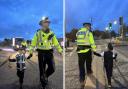 'Adorable': Kind-hearted cop made youngsters 'dreams' come true at Halloween parade
