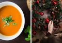 Festive event offers free soup and wreath-making