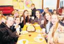 Pupils at St Thomas' in Neilston celebrate the school's 50th anniversary