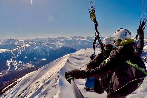 Barrhead News: Paragliding Tandem Flight over the Alps in Chamonix - Chamonix, France  Credit: TripAdvisor