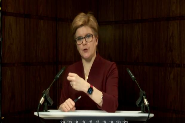 Nicola Sturgeon poised to give Covid update amid record-high cases