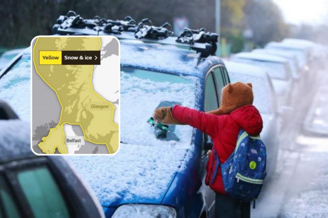 East Renfrewshire braced for snow this week as yellow weather warning issued
