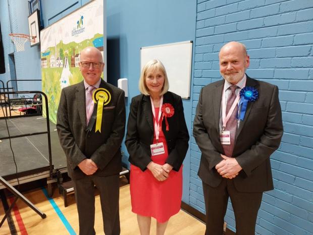 Barrhead News: Colm Merrick (Scottish National Party), Mary Montague (Scottish Labour Party) and Gordon Wallace (Scottish Conservative and Unionist) were elected to represent Giffnock and Thornliebank