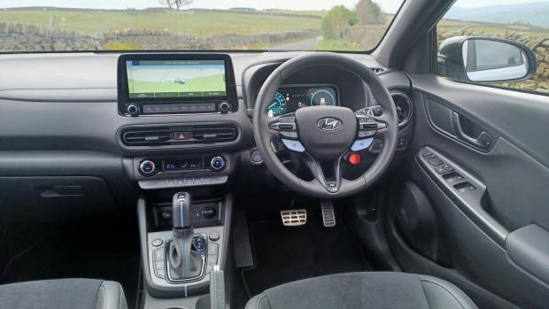 Barrhead News: The Kona N's sporty interior is also appealing 