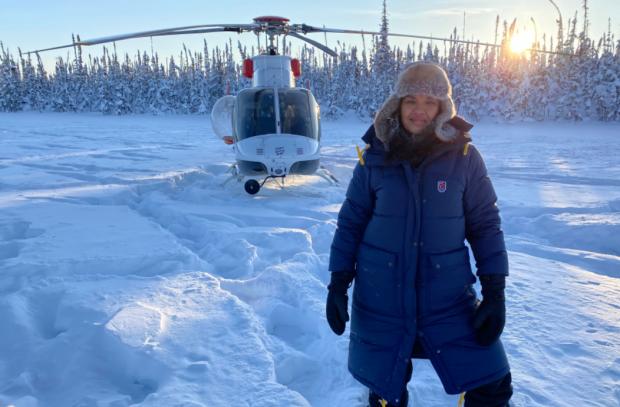Barrhead News: Arctic From Above with Liz Bonnin. Credit: Sky