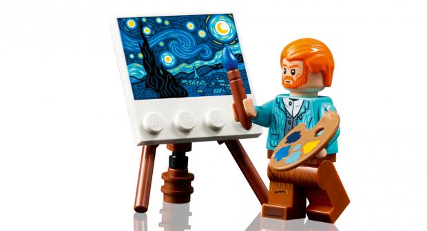 Barrhead News: LEGO Van Gogh. (LEGO)