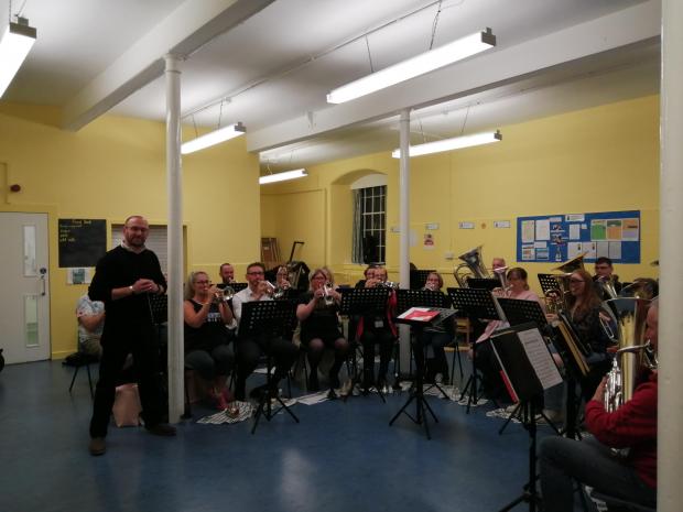 Barrhead News: The band with new conductor Alan Friel