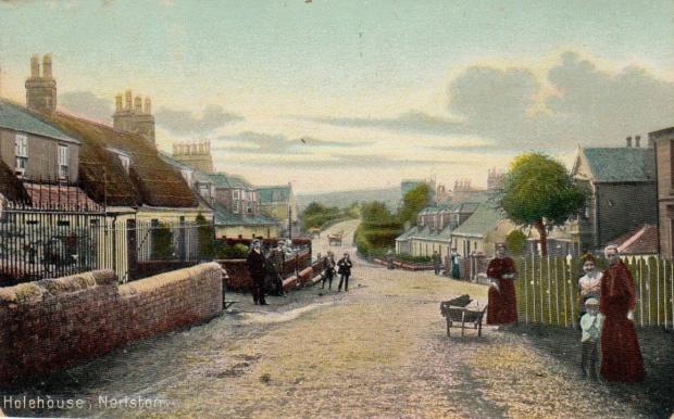 Barrhead News: A scene from an old postcard helped to inspire the design of the new benches