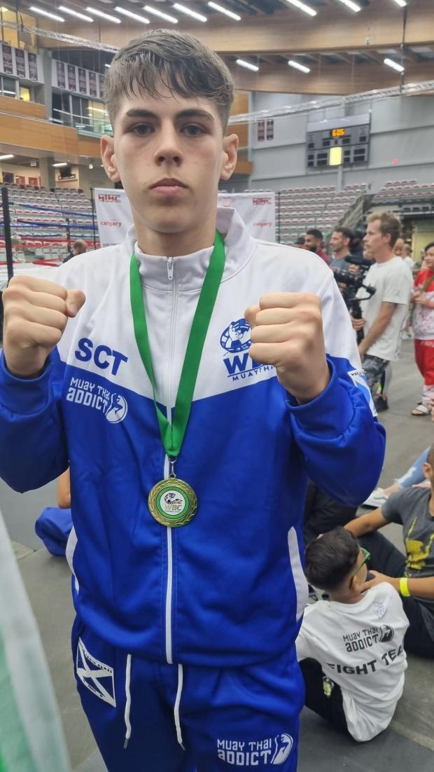 Stephen places Barrhead on martial arts map by securing world title