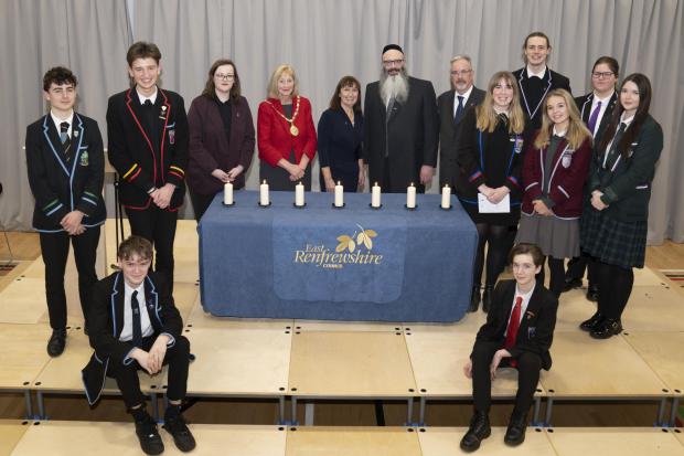 East Renfrewshire Council has staged its annual Holocaust memorial event