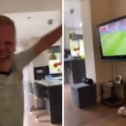 WATCH: Hilarious moment football fan pranked into thinking Scotland had scored