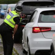 Person handed 'fine' after cops carry out checks on motorists