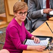 Nicola Sturgeon gave her weekly Covid update to Parliament today