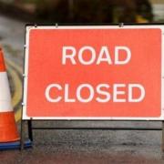 Part of road to close for TWO WEEKS next month