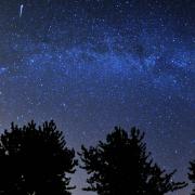Meteor shower in the night sky. Credit:  Tim Ireland/PA