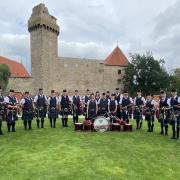 Neilston Pipe Band’s Strakonice trip was the first since the death of pipe major Iain Macdonald in 2020