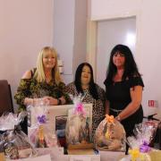 Staff at The Firs care home organised a raffle to boost funds
